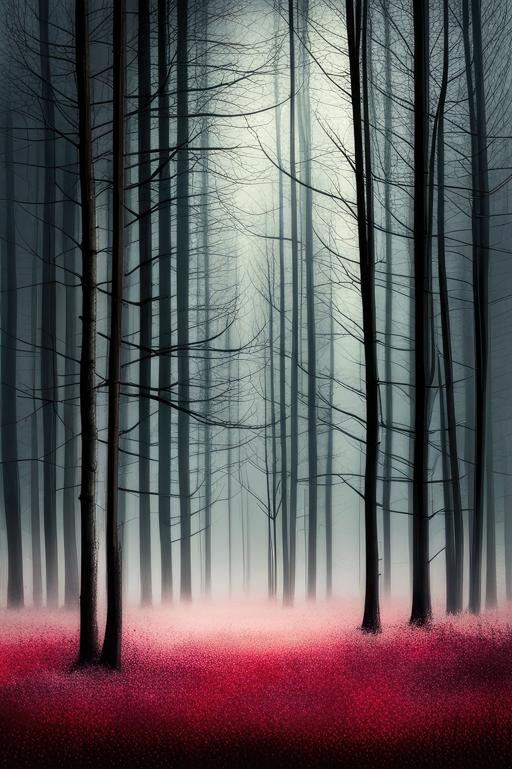 Dark popular Forest Framed Print