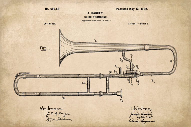 trombone diagram
