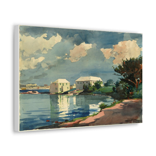 Salt Kettle, Bermuda by Winslow Homer Canvas Print