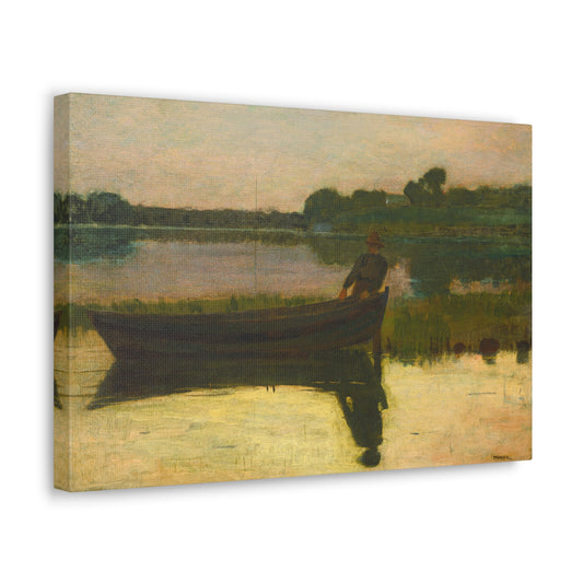 Sunset by Winslow Homer Canvas Print