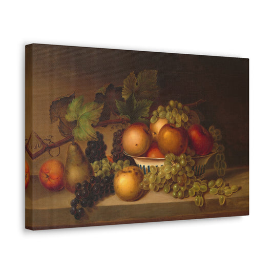 Fruit by Harriet Cany Peale Canvas Print