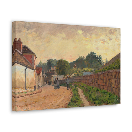 Marly-le-Roi by Alfred Sisley Canvas Print