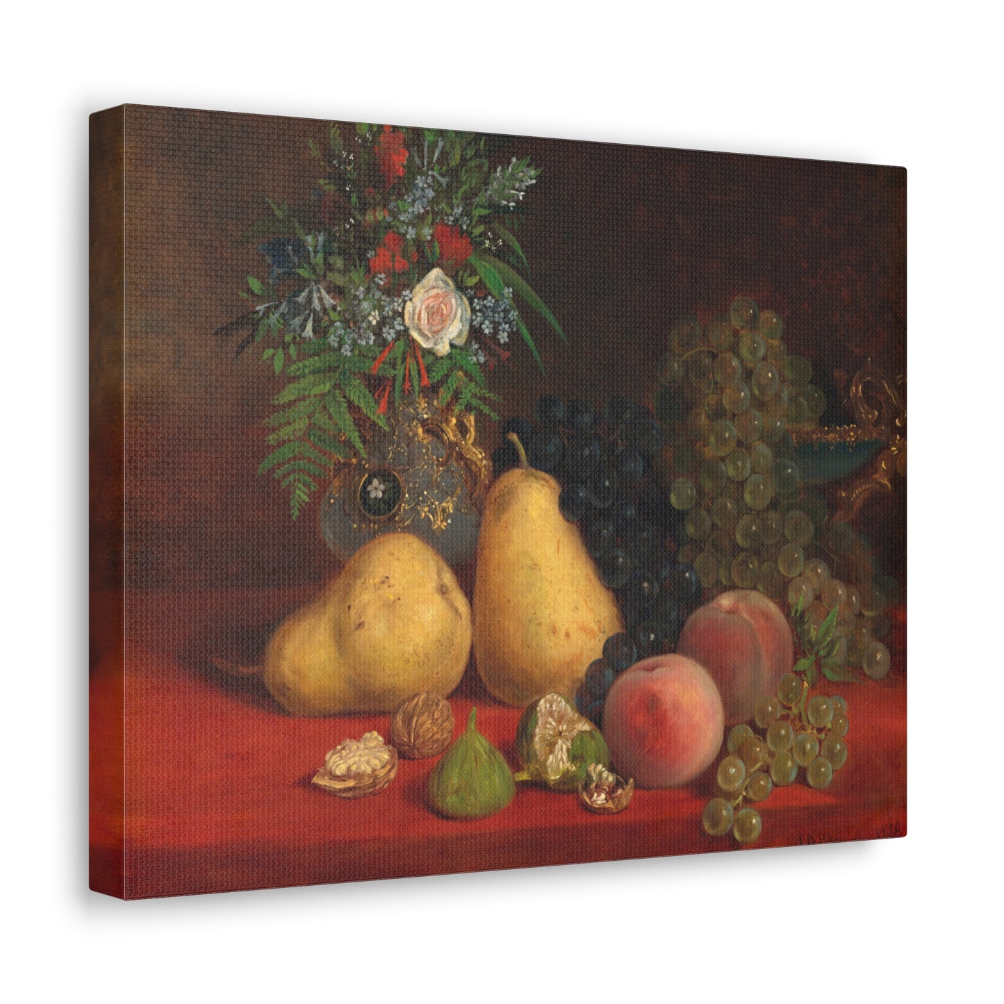 Still Life by John O'Brien Inman Canvas Print