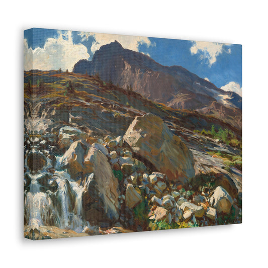 Simplon Pass by John Singer Sargent Canvas Print