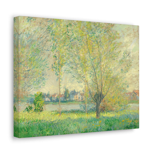 The Willows by Claude Monet Canvas Print