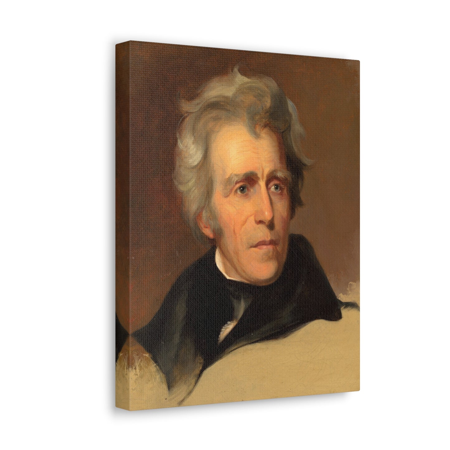 Andrew Jackson by Thomas Sully Canvas Print