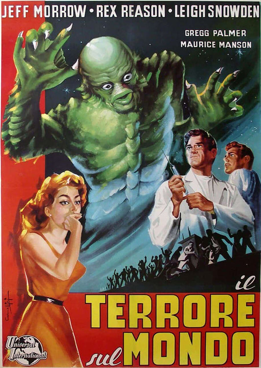 Terrore sul Mondo (The Creature Walks Among Us) Italian Movie Poster