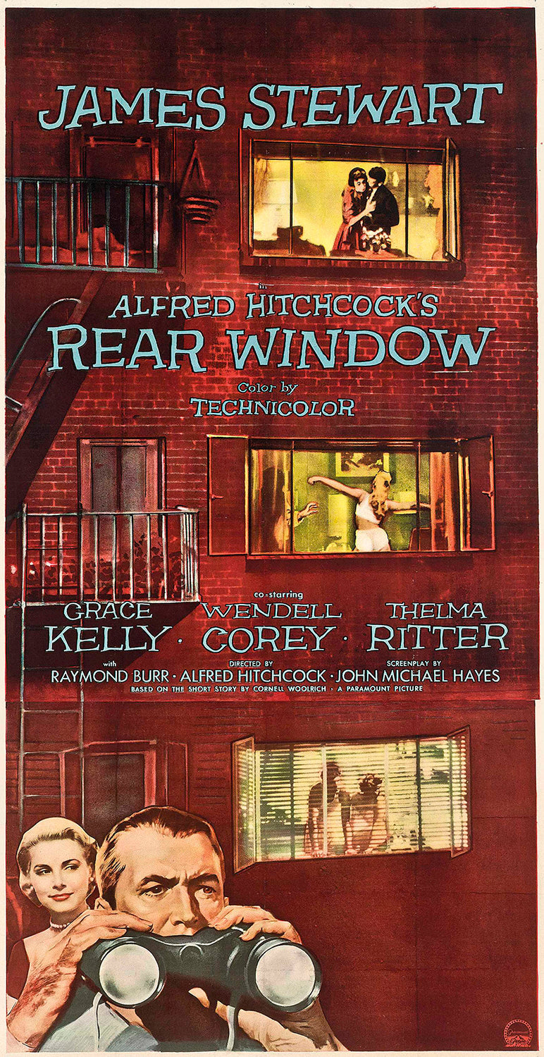 Rear Window Jimmy Stewart Classic Movie Poster – Keep Calm Collection