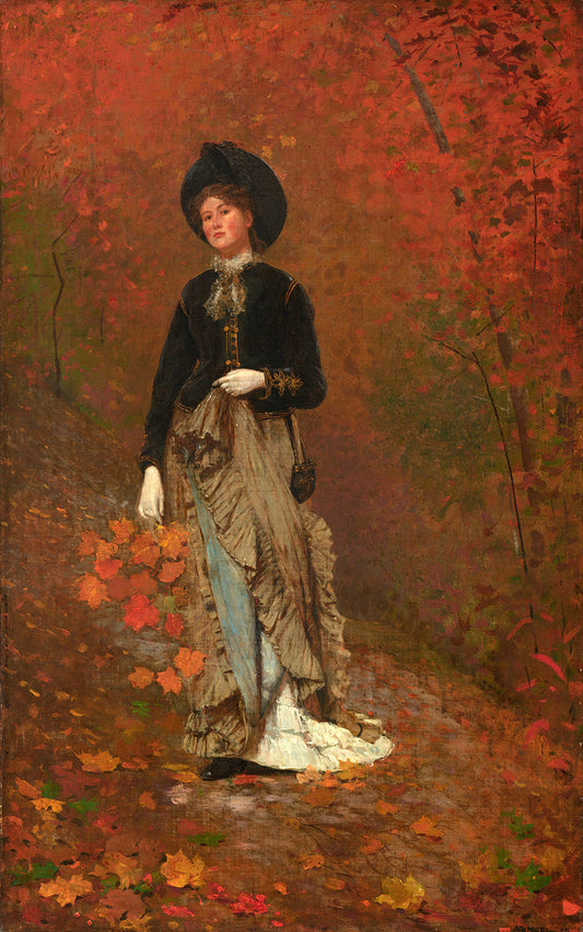 Autumn by Winslow Homer Art Print