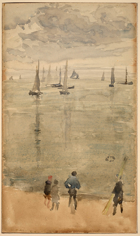 The Return of the Fishing Boats by James McNeill Whistler Art Print