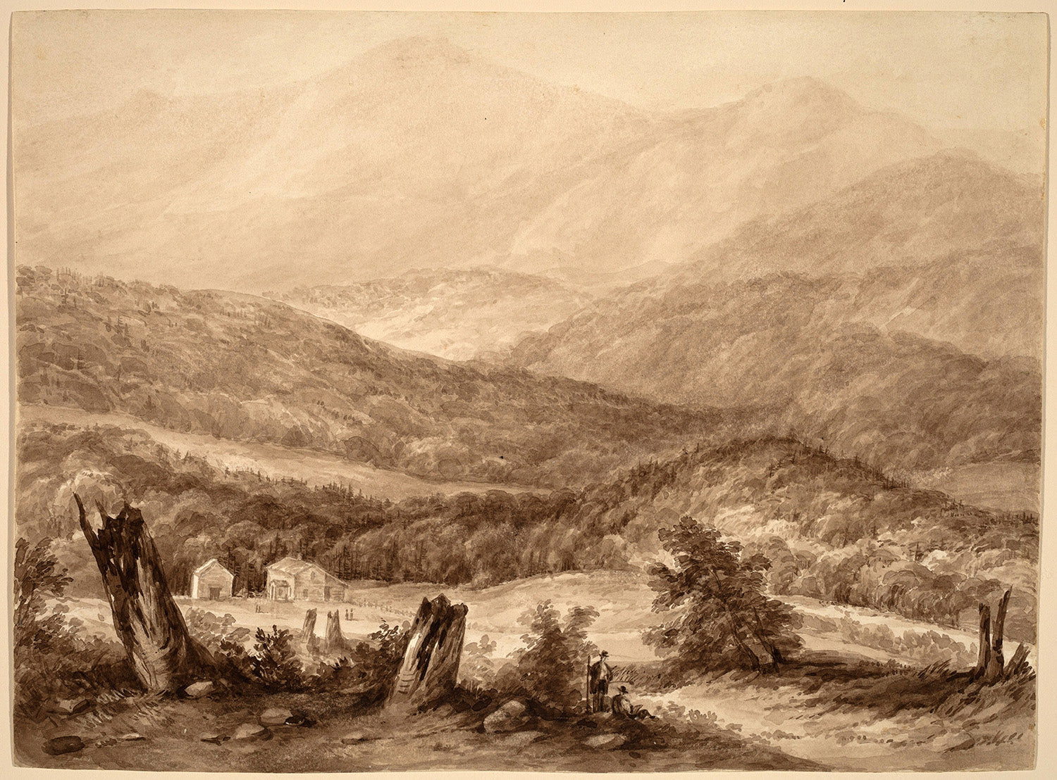 White Mountains by Asher Brown Durand Art Print