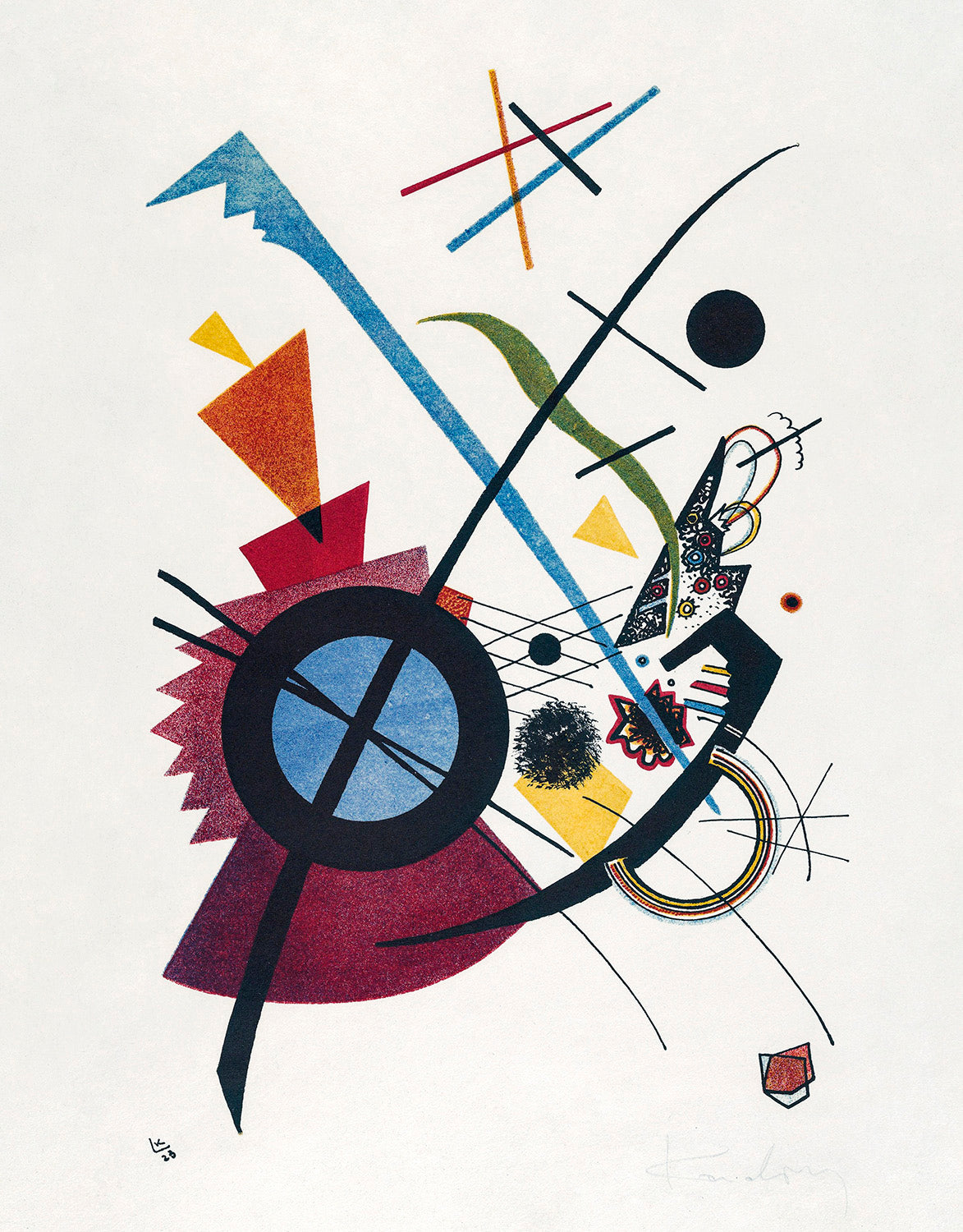 Violet by Wassily Kandinsky