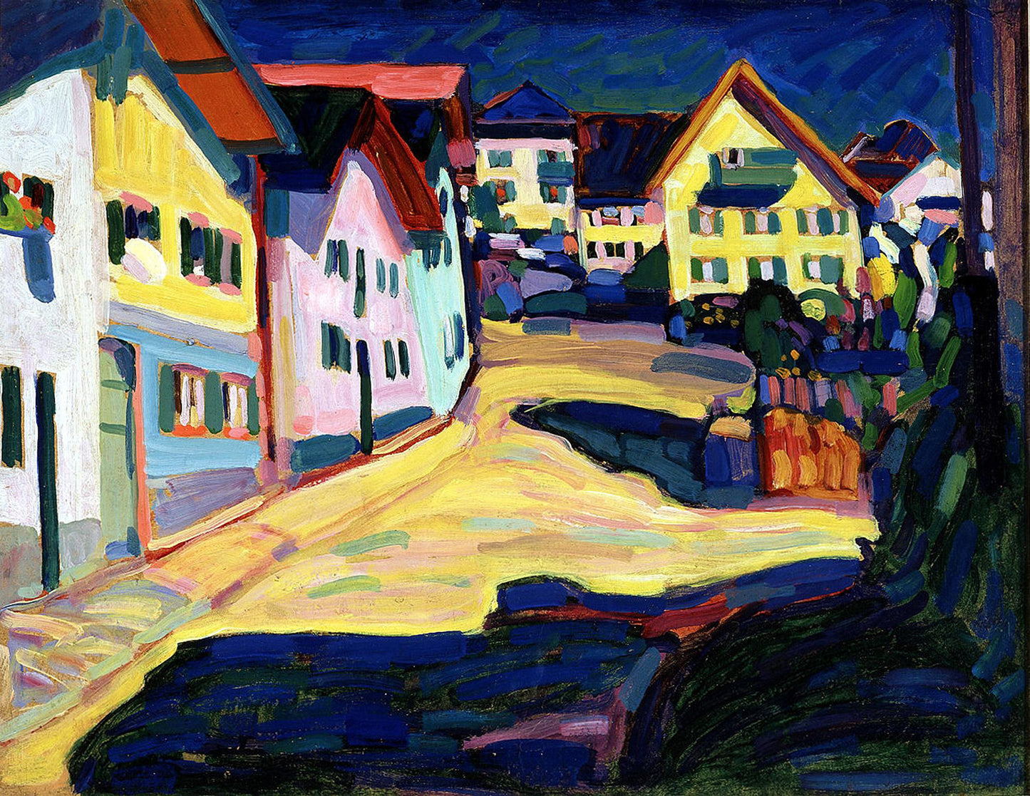 Murnau, Burggrabenstrasse 1 by Wassily Kandinsky