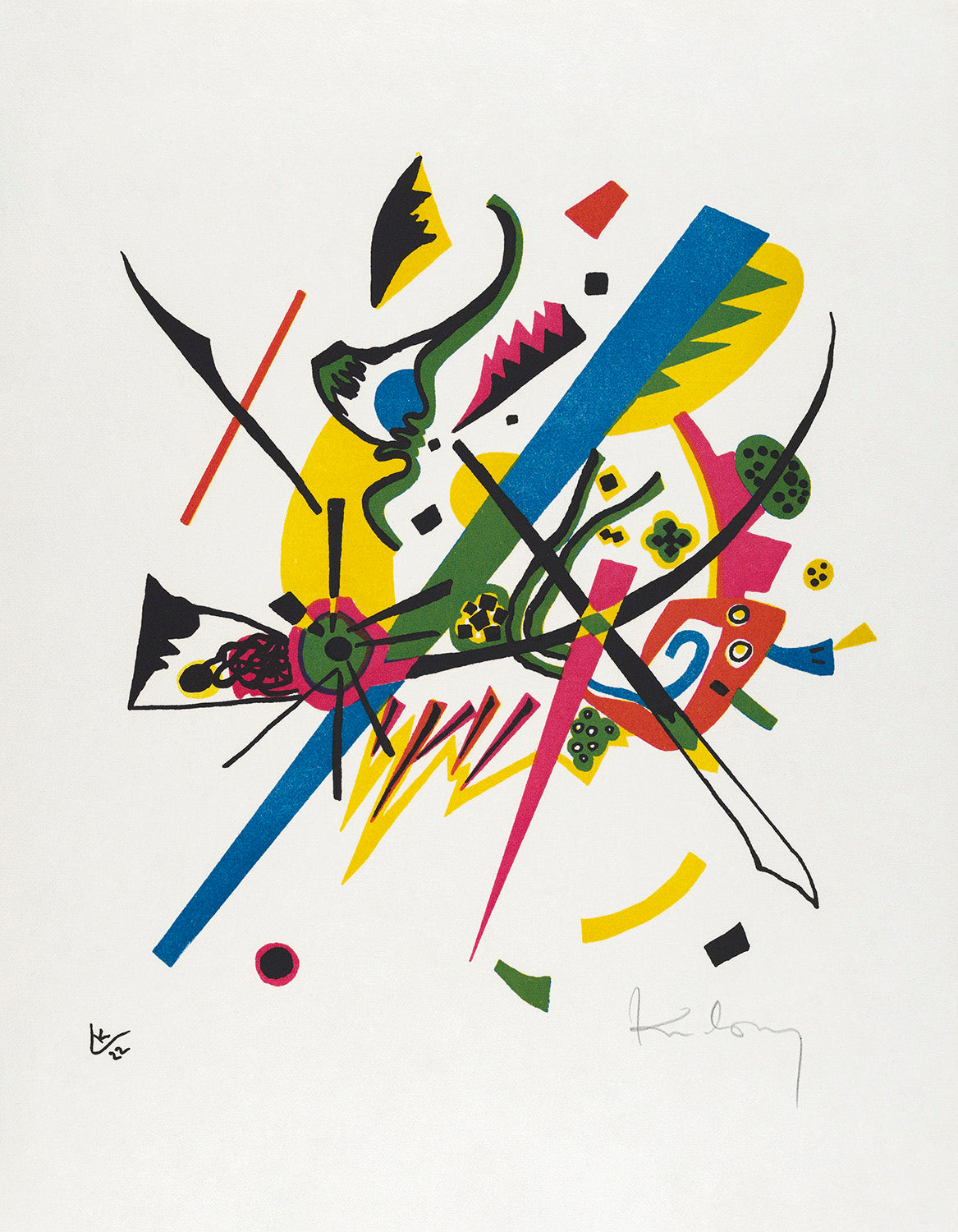 Kleine Welten I (Small Worlds I) by Wassily Kandinsky