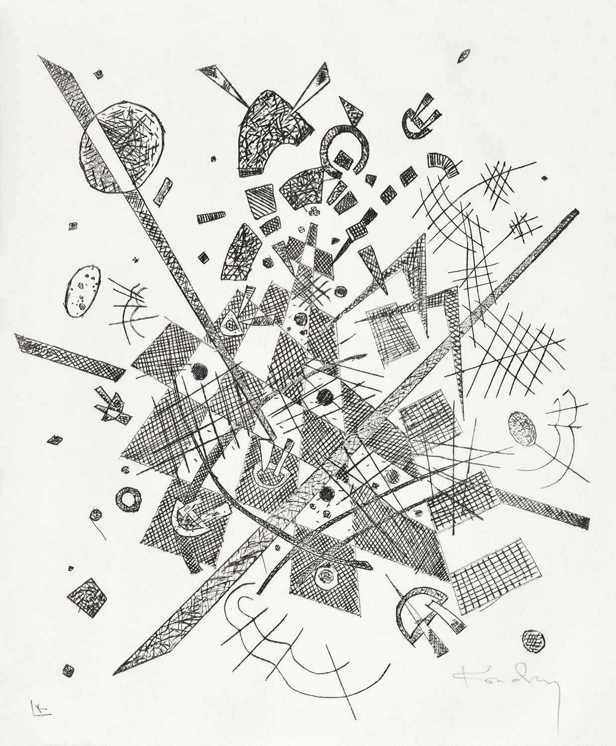 Kleine Welten IX (Small Worlds IX) by Wassily Kandinsky