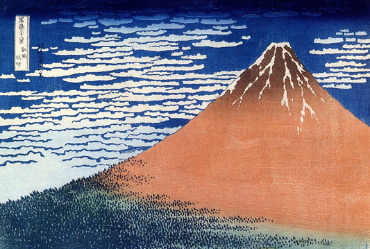 Mount Fuji by Katsushika Hokusai, art print